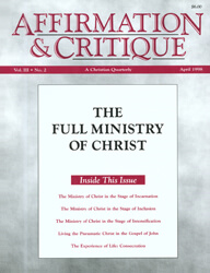The Full Ministry of Christ (cover)