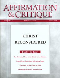 Christ Reconsidered (cover)