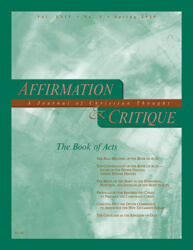 The Book of Acts (cover image)